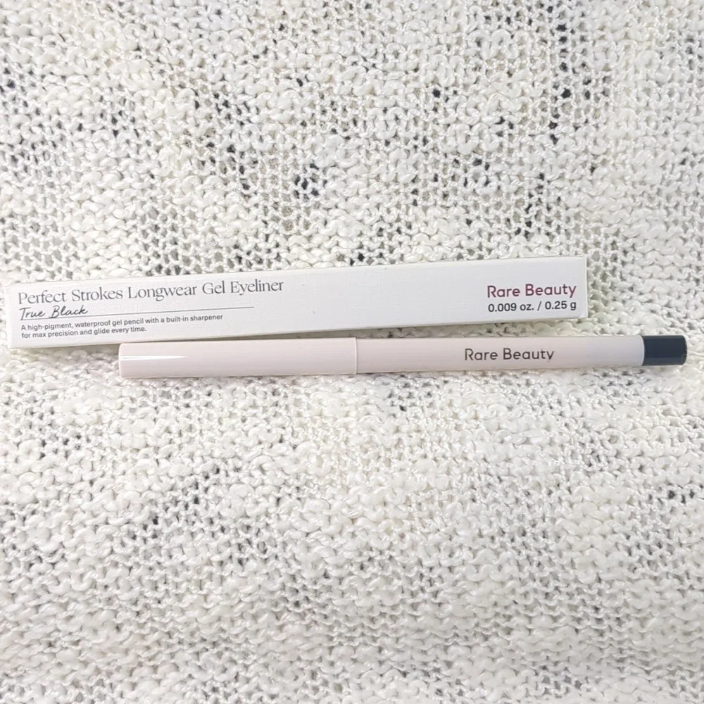 Rare Beauty Perfect Strokes True Black Longwear Gel Eyeliner, 0.25g/0.009 oz
